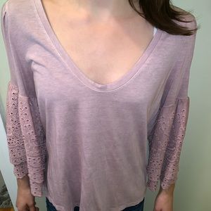 American Eagle bell sleeve top